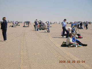 2006 eclipse trip -- Sahara Desert eclipse site