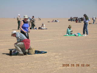 2006 eclipse trip -- Sahara Desert eclipse site