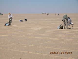 2006 eclipse trip -- Sahara Desert eclipse site