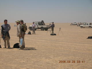 2006 eclipse trip -- Sahara Desert eclipse site