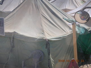 2006 eclipse trip -- Sahara Desert eclipse site -- tent city