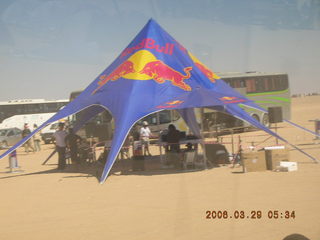 2006 eclipse trip -- Sahara Desert eclipse site -- tent city