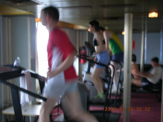 2006 eclipse trip -- exercise room