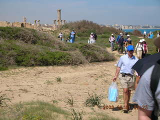 -- Leptis Magna returning from the sea