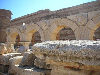 -- Leptis Magna Medusa gargoyles