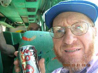 -- Adam and Arabic Diet Coke can