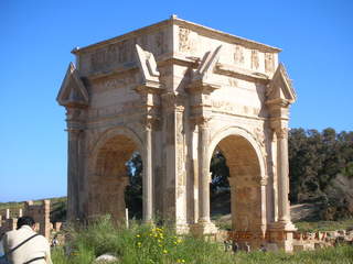 -- Leptis Magna big arch