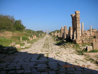 -- Leptis Magna road