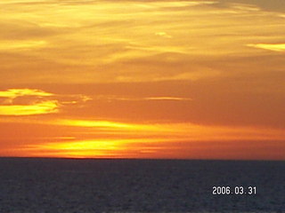 2006 eclipse trip -- Sahara Desert sunset