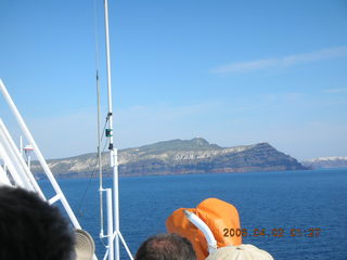 2006 eclipse trip -- near Santorini
