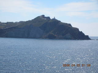 2006 eclipse trip -- near Santorini