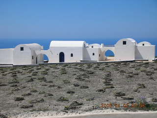 2006 eclipse trip -- Santorini grape vines in basket shape