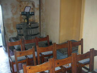 2006 eclipse trip -- Santorini wine-tasting stop