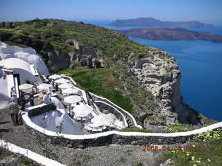 2006 eclipse trip -- Santorini wine-tasting stop
