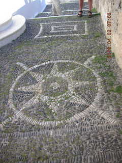 2006 eclipse trip -- Santorini -- mosaic