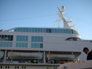 2006 eclipse trip -- Santorini -- tender boat ride back