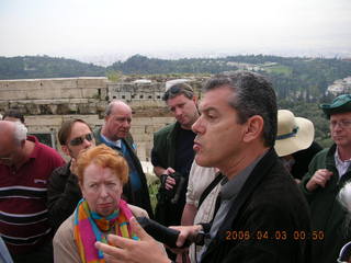 2006 eclipse trip -- Athens -- Acropolis -- guide Nicholas