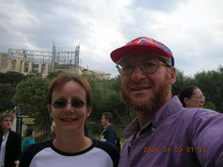 2006 eclipse trip -- Athens -- Acropolis -- Parthenon -- Adam