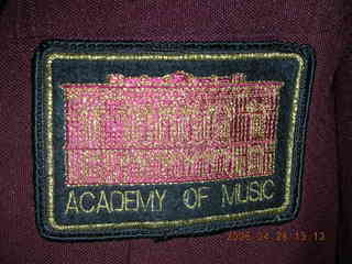 Academy of Music, audience seating (top)