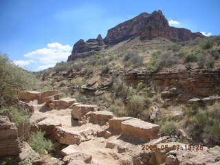 view from South Kaibab trail -- cute squirrel