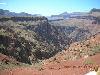 view from South Kaibab trail -- cute squirrel