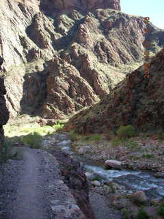 164 5t7. North Kaibab trail from Phantom Ranch