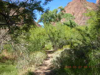 view from South Kaibab trail -- switchbacks below
