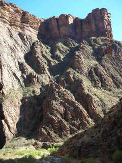 166 5t7. North Kaibab trail from Phantom Ranch