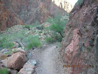 180 5t7. North Kaibab trail from Phantom Ranch