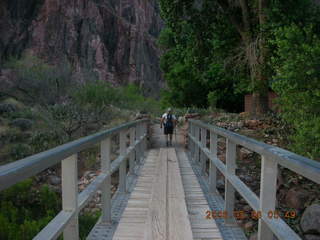 drinking water at Phantom Ranch