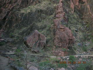 view from Bright Angel trail -- Silver Bridge