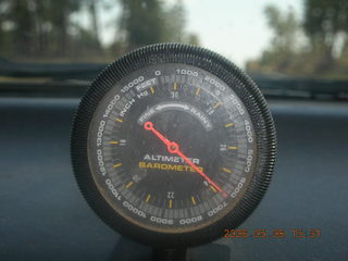 Greg's dashboard altimeter