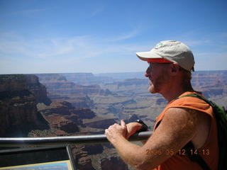 top of Bright Angel trail -- Greg and Adam
