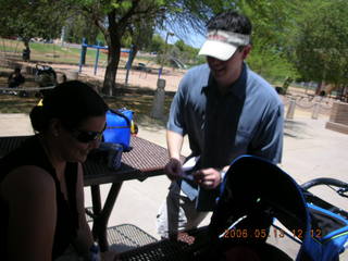 SAP/Khimetrics picnic -- Jim, Sheena