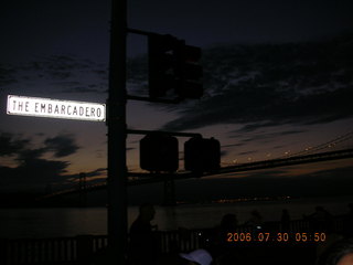 view from Bright Angel trail -- looking down through Silver Bridge