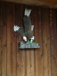 Minnesota trip - Afton run - Perkins eagle sign