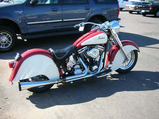 Indian motorcycle, classic or fake 'theme' bike?