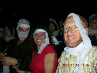 Venetian Hotel -- waiting for the Blue Man group -- Adam