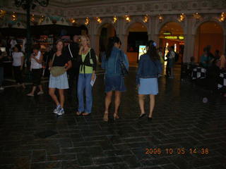 Venetian Hotel -- canal area -- gondola
