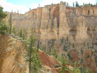 Bryce Canyon -- Peek-a-boo loop -- Bob eating lunch