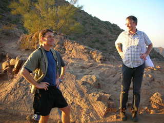 Camelback Hike -- Jim, Adam, Matthias