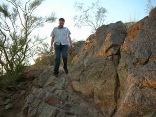 Camelback Hike -- with the moon