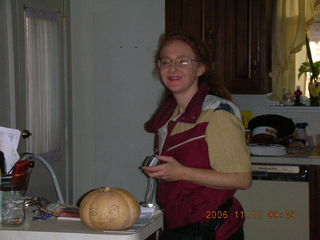 347 5zb. Betsy preparing for Rosie's get-together
