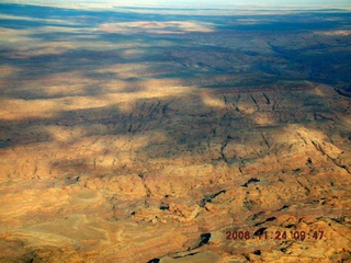 aerial -- Little Colorado River canyon