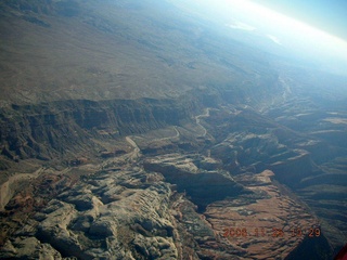 aerial -- Utah landscape -- Capitol Reef area