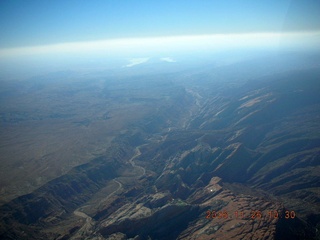 aerial -- Utah landscape -- Capital Reef area