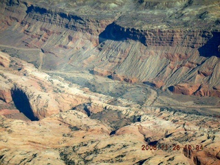aerial -- Utah landscape -- Capitol Reef area