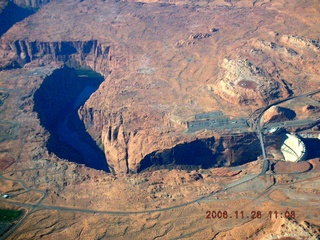 Glen Canyon Dam - aerial