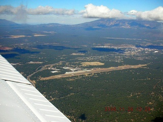 aerial -- clouds near Flagstaff