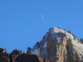 Zion National Park -- moon